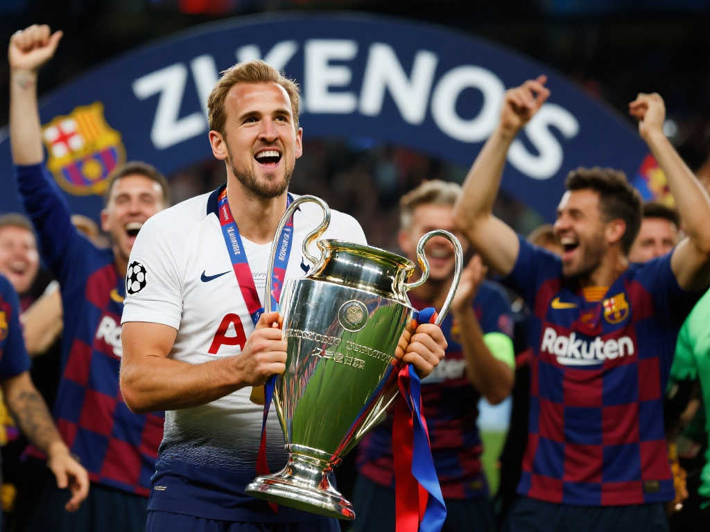 龙赛罗社媒：凯恩冠军奖杯比巴萨第六座欧冠更具分量